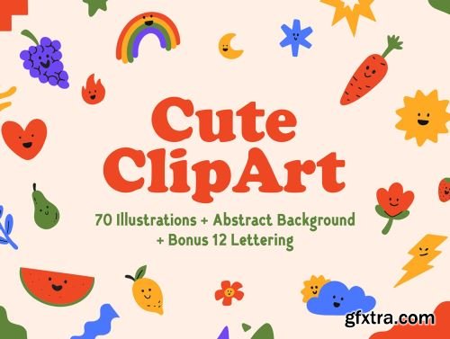 Cute Clip Art Illustration Ui8.net