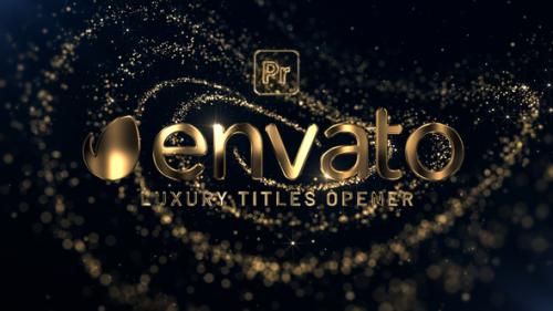 Videohive - Golden Luxury Titles - 48098700
