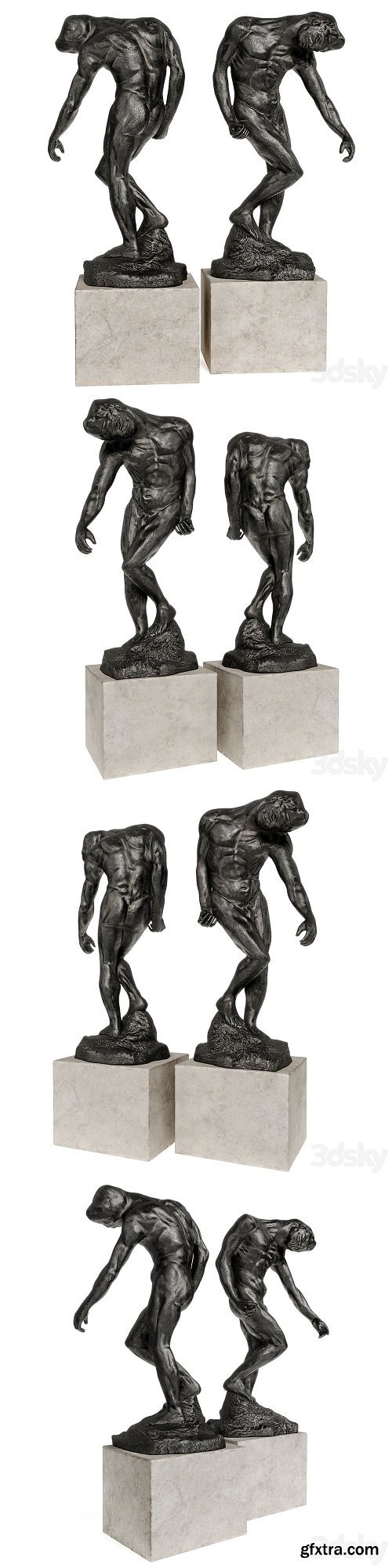 Grande Ombre Auguste Rodin sculpture