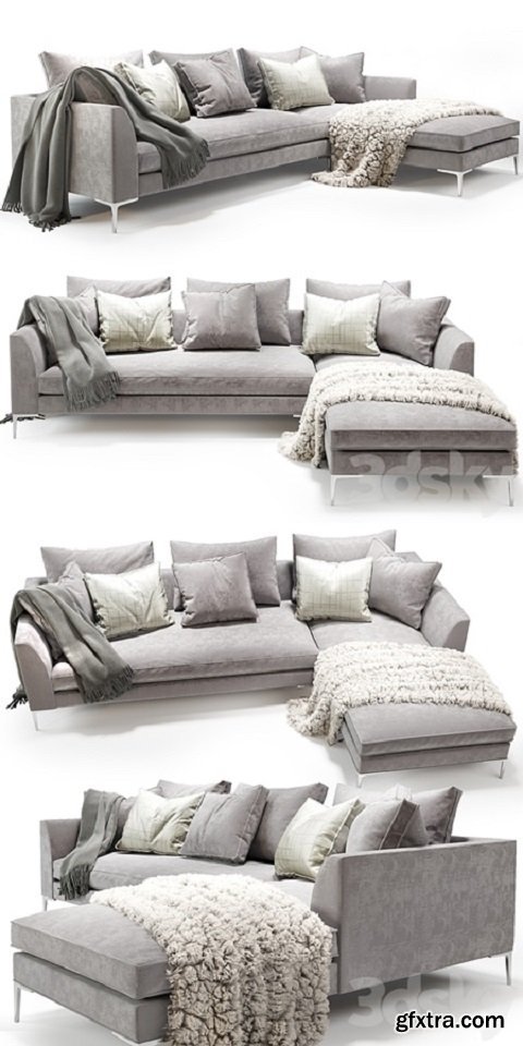 The Sofa and Chair Company_PICASSO corner sofa