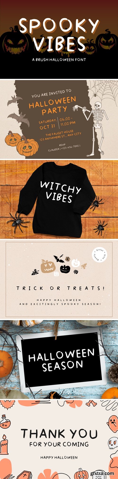Spooky Vibes Font