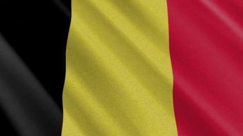 Videohive - Belgium Flag Animation - 48029030