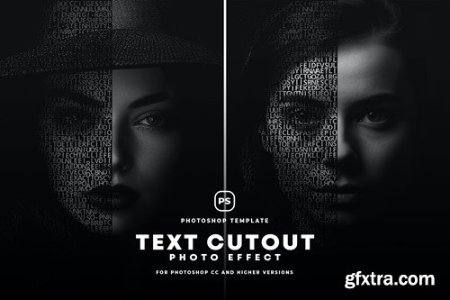 Text Cutout Photo Effect VGKPLAE