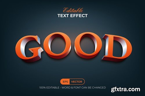 Good Text Effect Orange Style Q5TVARB
