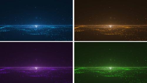 Videohive - Abstract Particular Background Pack - 48049333