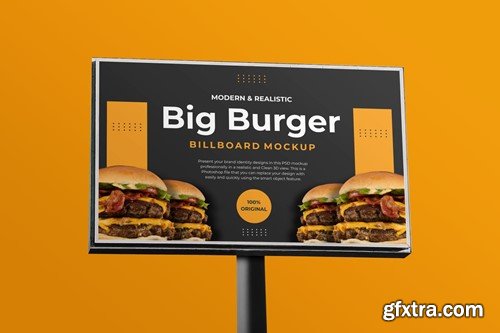 Food - Billboard Mockup FPQ3VGE