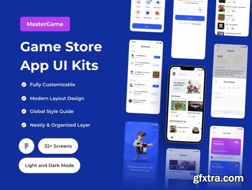 MasterGame - Game Store App UI Kit Ui8.net