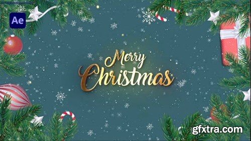 Videohive Merry Christmas Intro 48369868