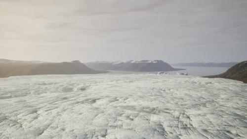 Videohive - Amazing View of the Largest Glacier in the Alps - 48099661