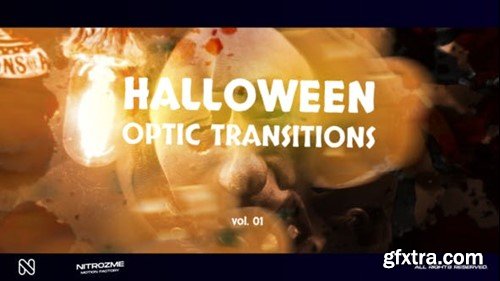 Videohive Halloween Optic Transitions Vol. 01 48378027