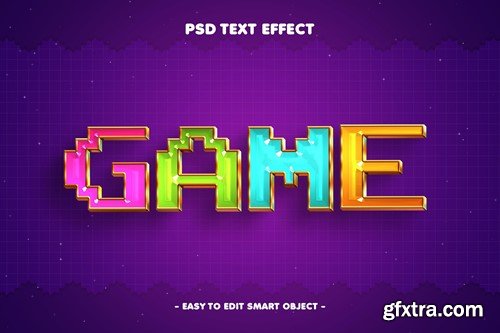 Arcade Game Psd Layer Styles Text Effect 8LAXPW4