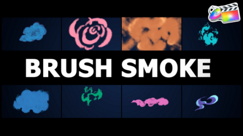 Videohive - Brush Smoke | FCPX - 48052707