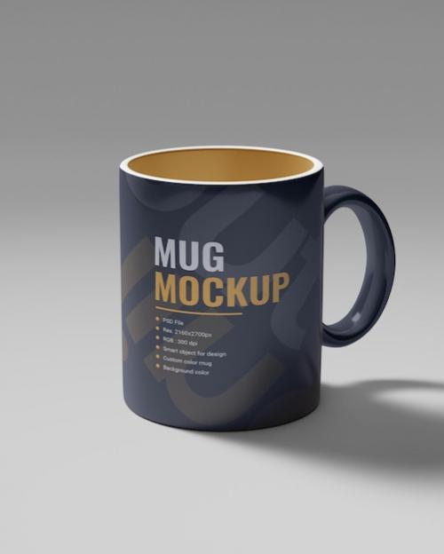 Premium PSD | Mockup coffee mugs for branding psd Premium PSD