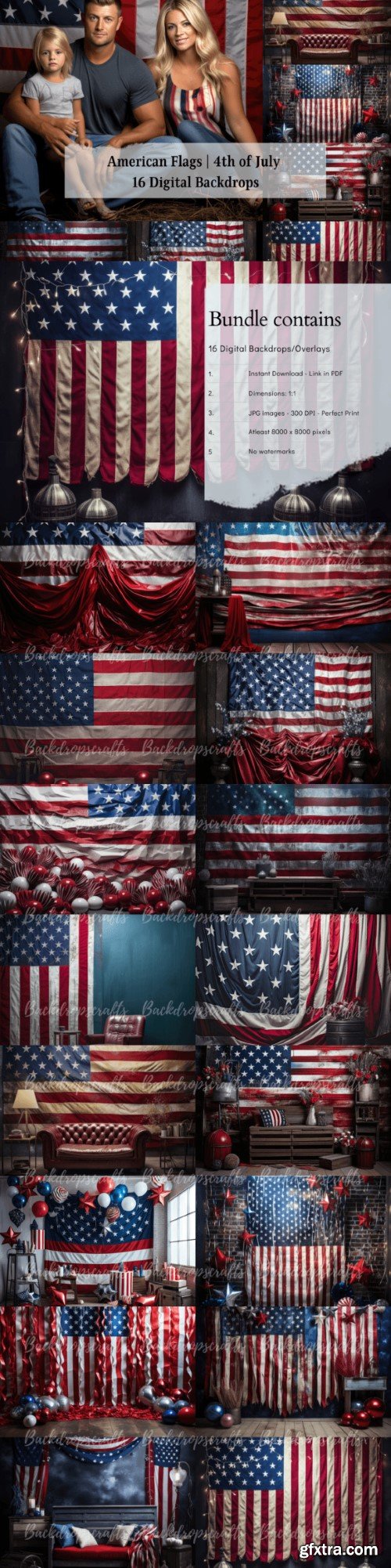 Independence Day | Digital Backdrops