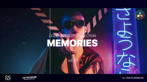 Videohive - Memories LUT Collection Vol. 03 for DaVinci Resolve - 48141158