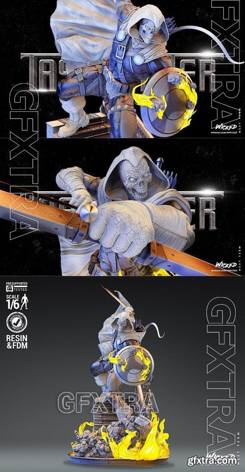 Wicked - Taskmaster Statue and Bust – 3D Print Model