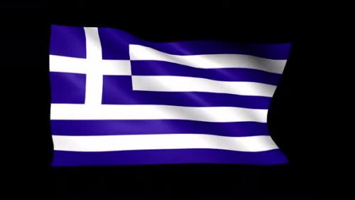 Videohive - Greece Flag - 48065207