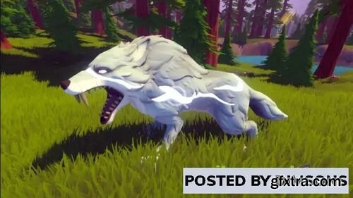 Stylized Wolf Boss - RPG Forest Animal (UE) v4.27+