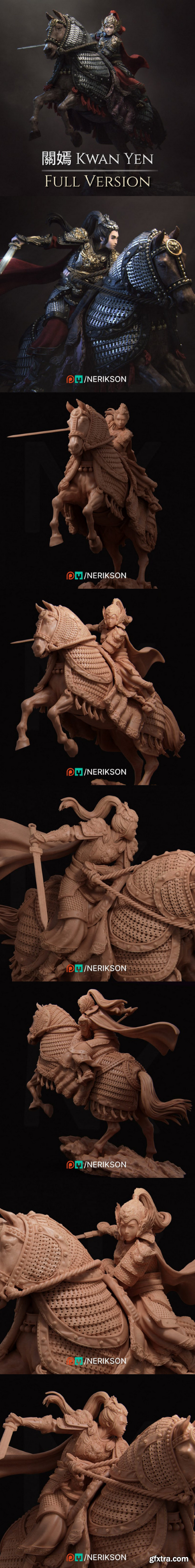 Nerikson – Kwan Yen – Full Variant – 3D Print Model