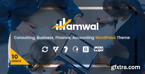 Themeforest - Amwal | Consulting Finance WordPress Theme 19208665 v1.3.8 - Nulled