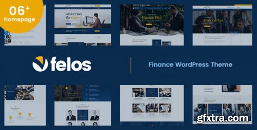 Themeforest - Felos - Finance WordPress Theme 23550418 v1.1.1 - Nulled