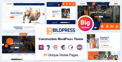Themeforest - BildPress - Construction WordPress Theme 28331922 v1.3.3 - Nulled