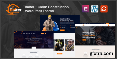 Themeforest - Bulter - Clean Construction WordPress Theme 37848434 v1.0.6 - Nulled
