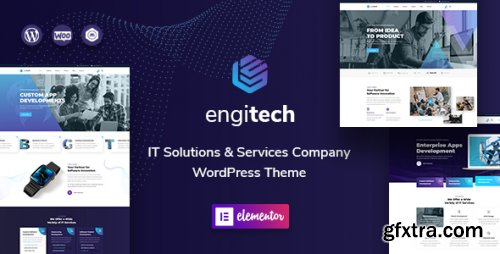Themeforest - Engitech - IT Solutions & Services WordPress Theme 25892002 v1.7 - Nulled