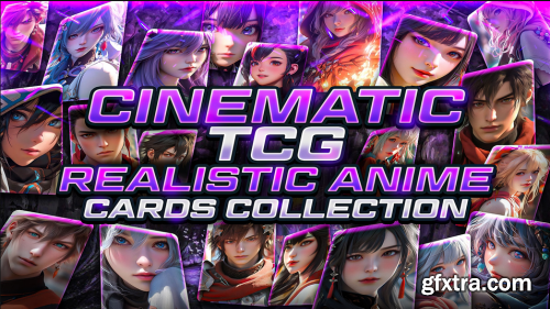 Unreal Engine Marketplace - Cinematic TCG Realistic Anime Collection (5.2)
