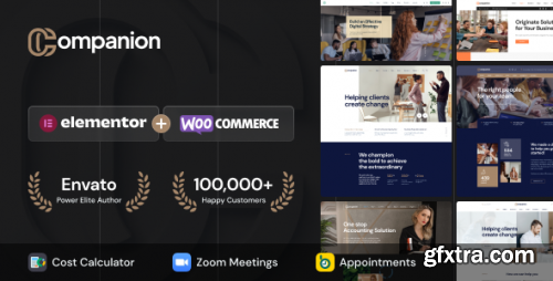 Themeforest - Companion - Corporate Business WordPress Theme 39413480 v1.0.6 - Nulled