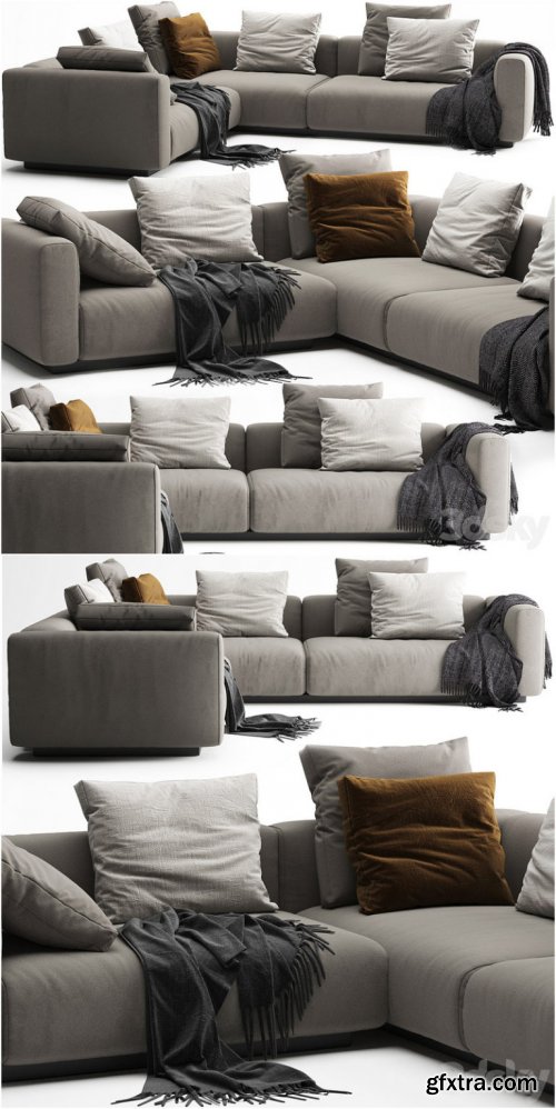 Flexform Lario B sofa