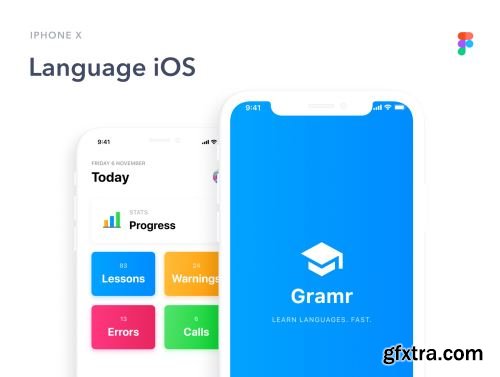 Language App iOS Ui8.net