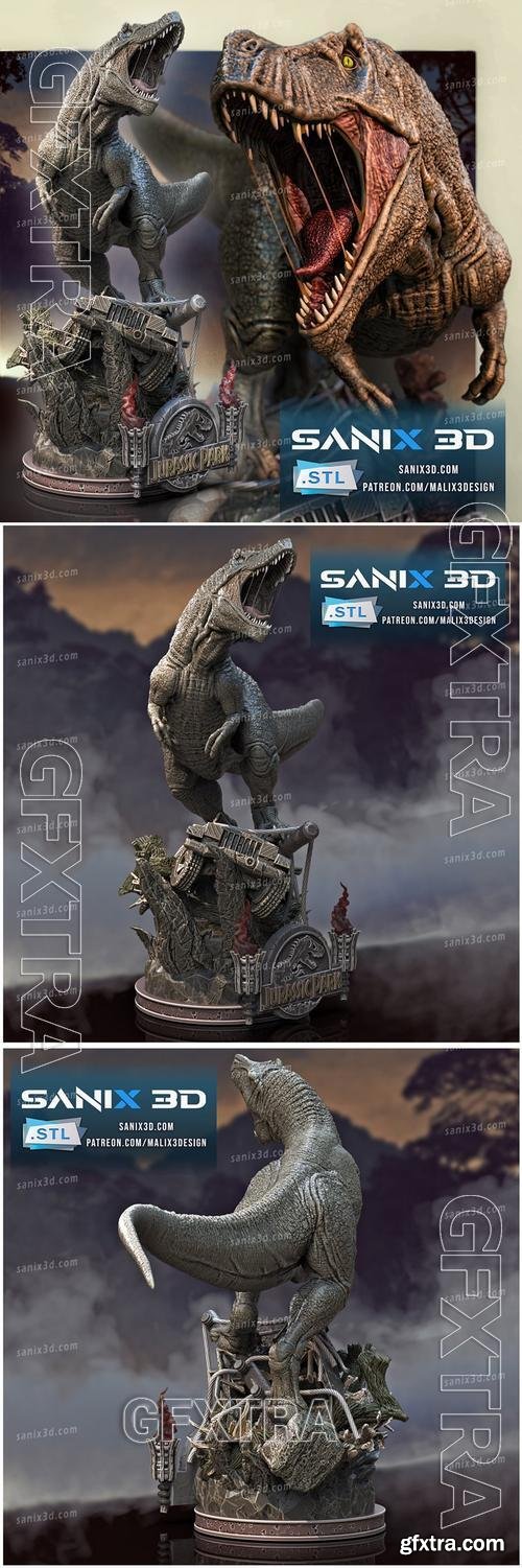 Sanix - Jurassic Park – 3D Print Model