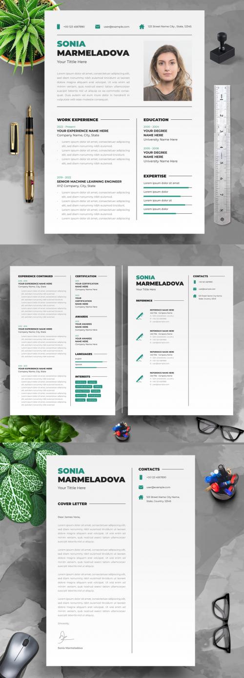 Business Resume Template 646766280