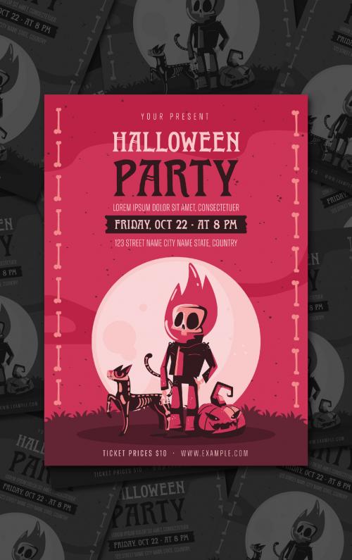Halloween Party Events Flyer 646565907