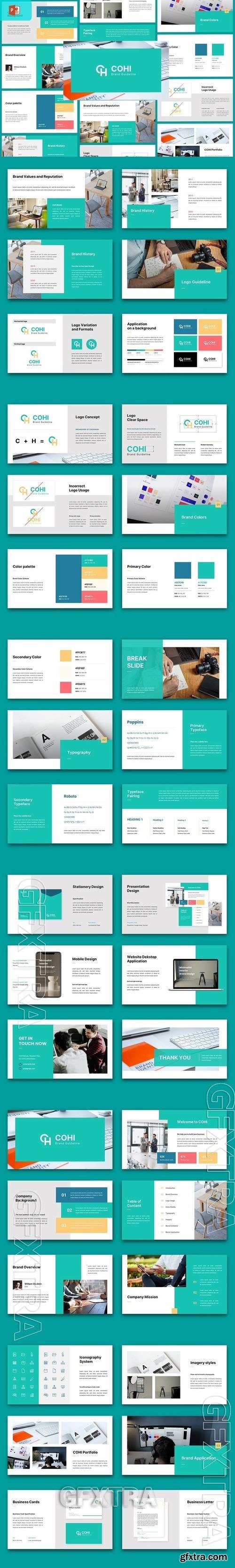 Cohi - Brand Guidelines Powerpoint Template A5HYDAU