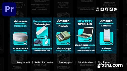 Videohive Shopping Instagram Stories 48420807