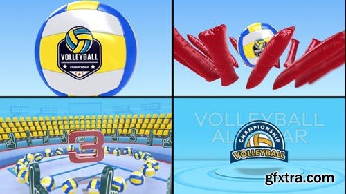 Videohive Volleyball Countdown 5 48279928