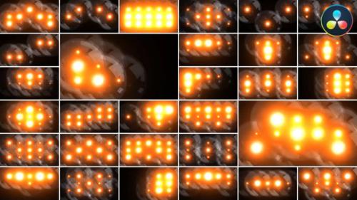 Videohive - Collection of Flashing Light for DaVinci Resolve - 48143733