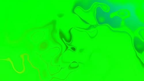 Videohive - Abstract green liquid - 48143647