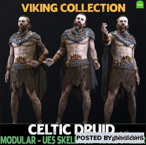 Celtic Druid - Male Vikings - Fantasy Collection v5.01