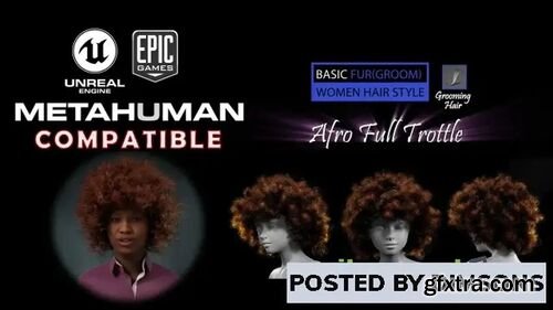 Afro Full Throttle Grooming Real-Time Hairstyle v5.1