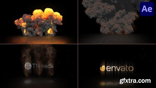 Videohive Fast Explosions Logo Reveal for After Effects 48432100