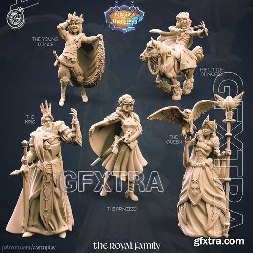 Cast n Play - Royal Family Pack – 3D Print Model