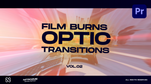 Videohive - Film Burns Optic Transitions Vol. 02 for Premiere Pro - 48174524