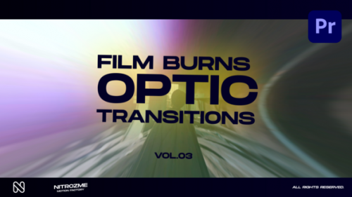 Videohive - Film Burns Optic Transitions Vol. 03 for Premiere Pro - 48174526