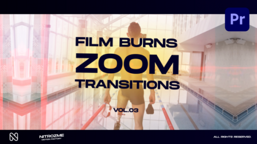 Videohive - Film Burns Zoom Transitions Vol. 03 for Premiere Pro - 48174722