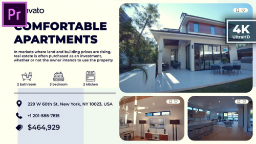 Videohive - Real Estate Corporate Slideshow | MOGRT - 48137996