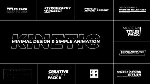 Videohive - Typography Titles 2.0 | FCPX - 48145341