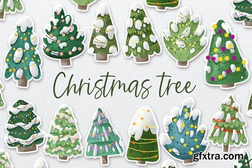 Christmas tree, spruce, pine, fir M3UJFP3